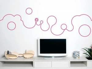 Moustache Однотонный клейкий виниловый декор