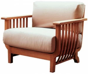 Unopiù Садовое кресло из тика и акрила Chelsea Chpo