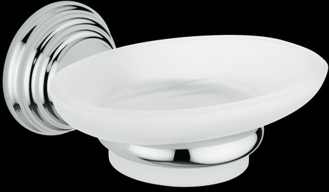 CA123 Мыльница в ванную, подвесная, из матового стекла bagno&associati CANOVA