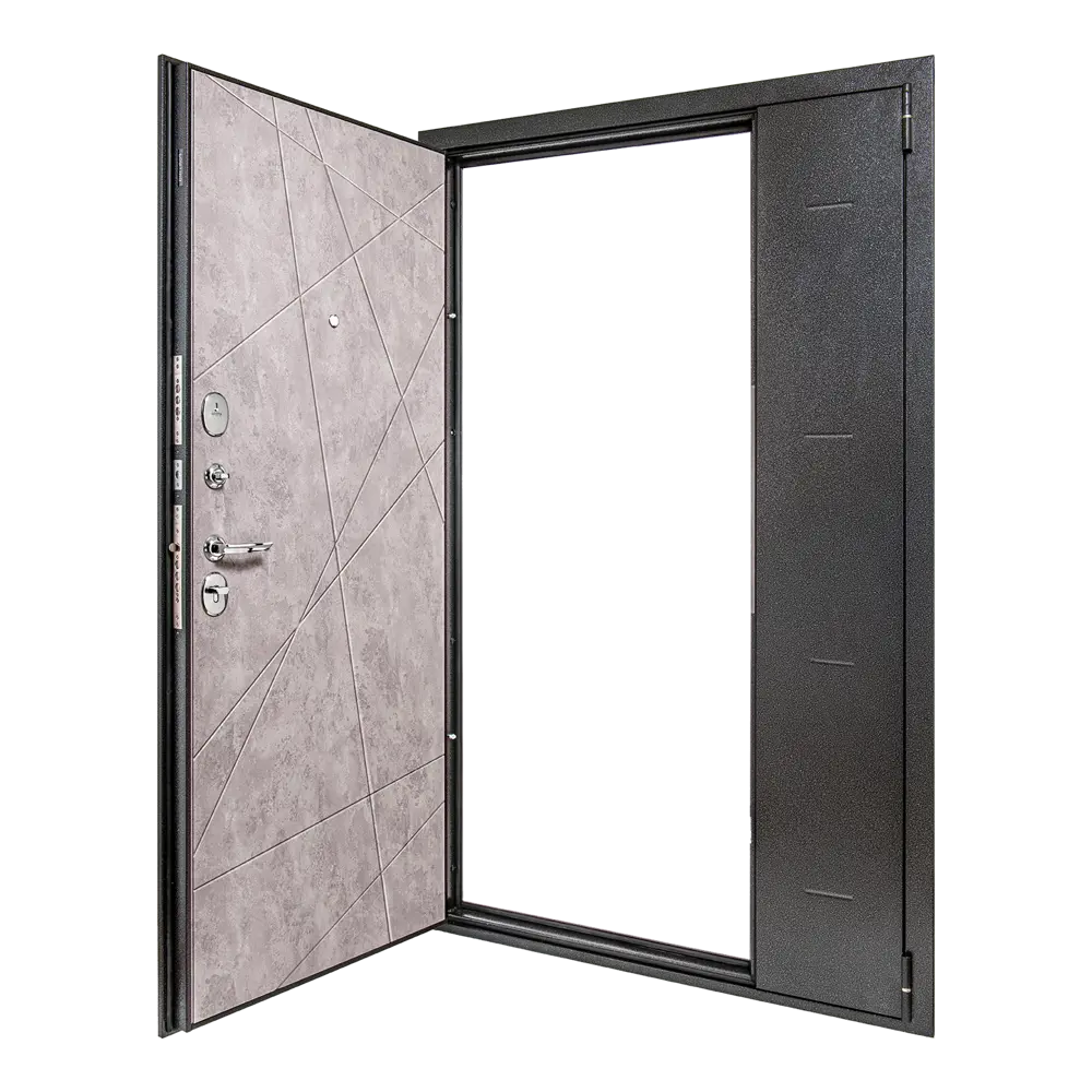 Дверь входная металлическая Порта 120x205 см левая грей арт PORTIKA STLM-2015874 - Вид №9