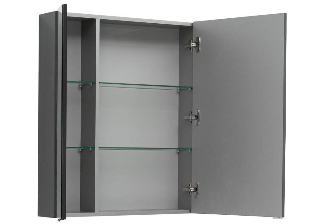 Зеркало Aquanet Алвита 80 серый антрацит 00240109 - Вид №1