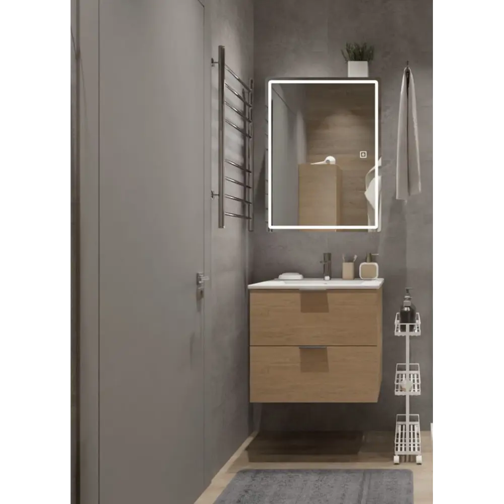 SANITA LUXE Квадро 60 — накладная раковина для тумбы Торонто 17215631 STLM-0007663 - Вид №7