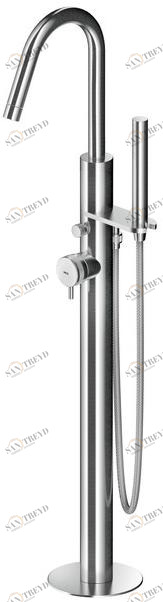 MGS Напольный смеситель для ванны из нержавеющей стали с ручным душем Ergon sun-id-1378866