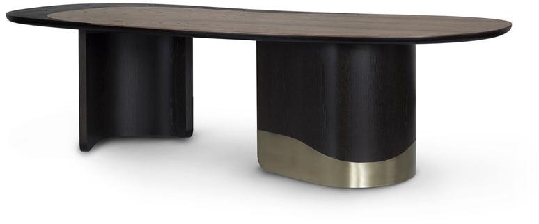 Greenapple Обеденный стол из фанерованной древесины Perfect raw sun-id-1438820 - Вид №2