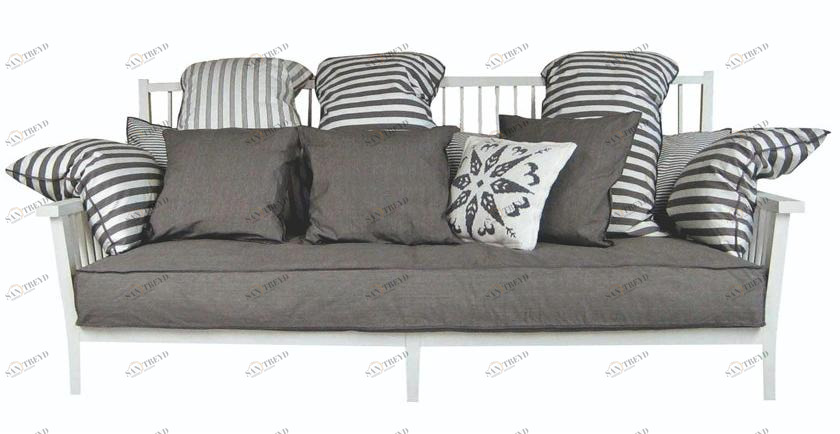 Gervasoni 3-х местный тканевый диван Gray sun-id-1396661