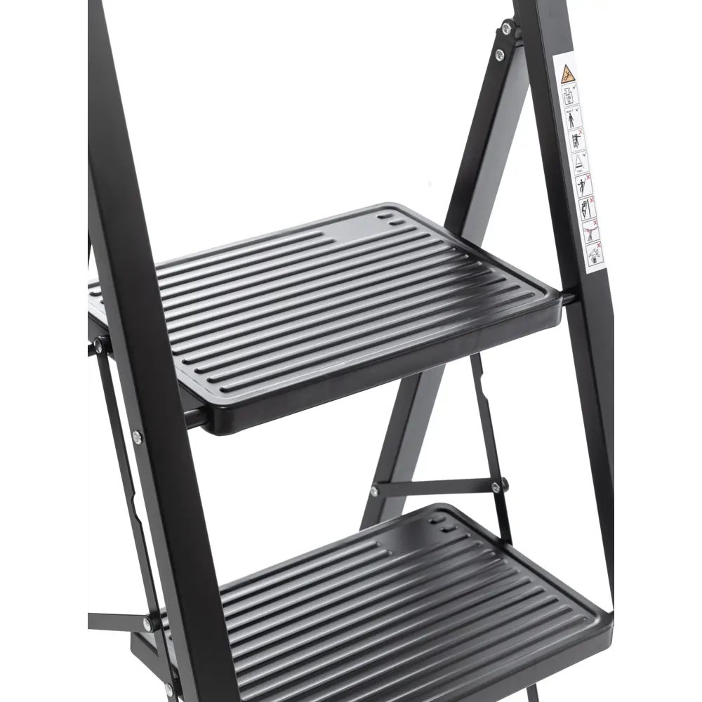 Стремянка стальная Zalger 3 ступени, максимальная нагрузка 150 кг STLM-2146258 - Вид №9