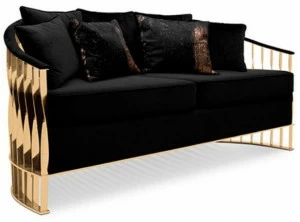 KOKET 2-местный тканевый диван Mandy