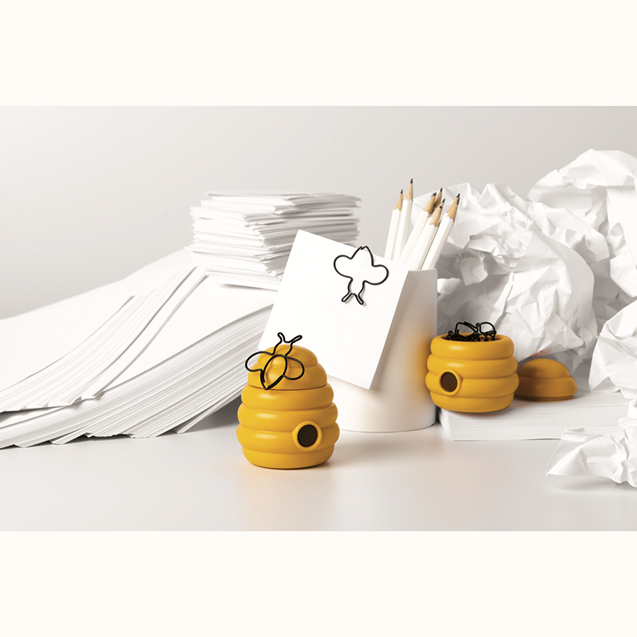 OT903 Зажимы канцелярские с магнитным держателем , busy bees OTOTO  - Вид №2