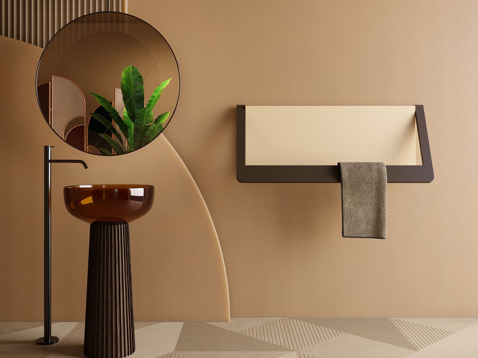 Стальной полотенцесушитель Cordivari Design Neo Design ARCH-00052514 - Вид №1