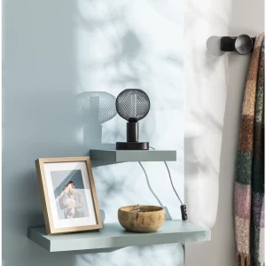 Полка настенная Spaceo Aqua 23x23.5 см МДФ цвет синий