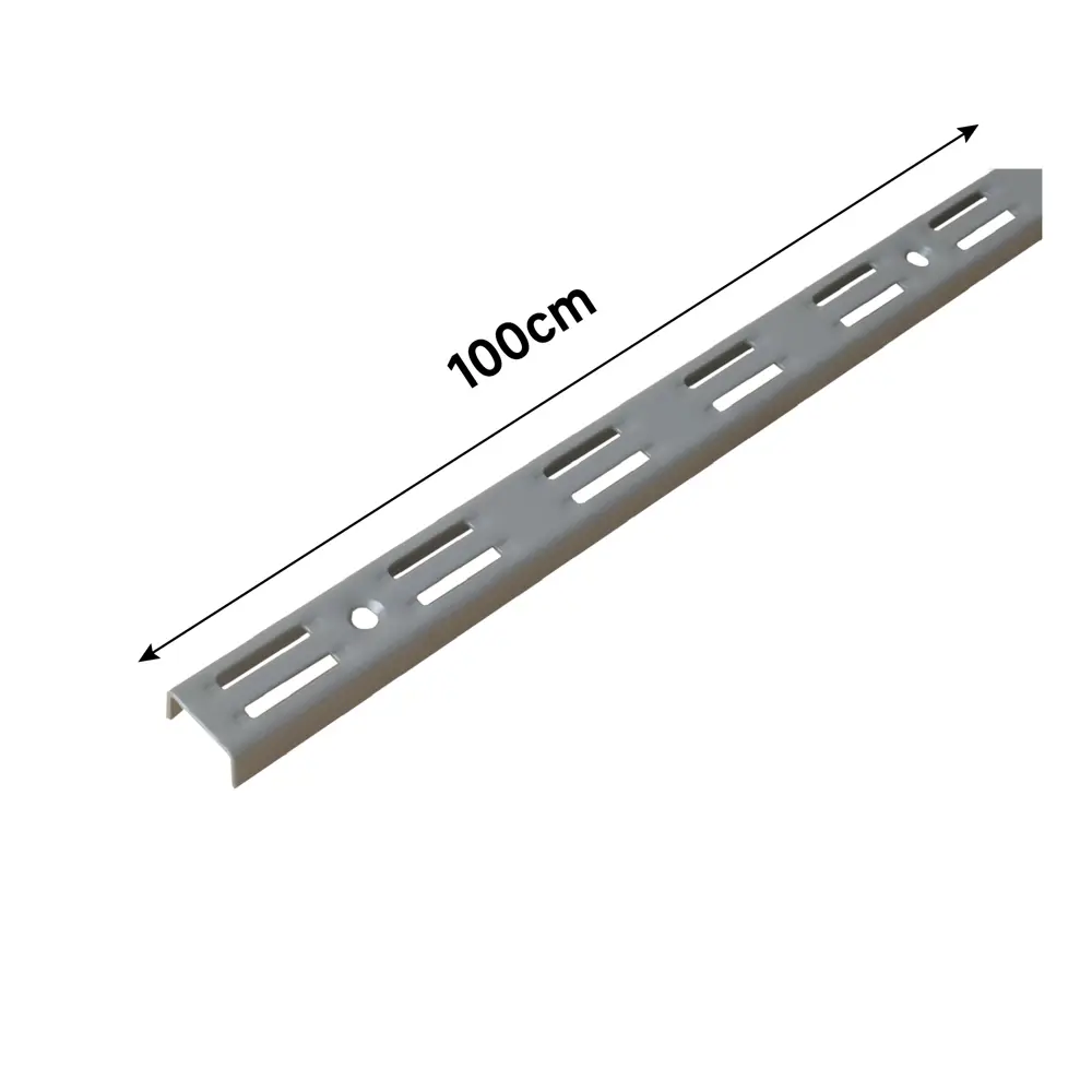 Направляющая двухрядная Spaceo 100 см цвет серый STLM-2098676 - Вид №6