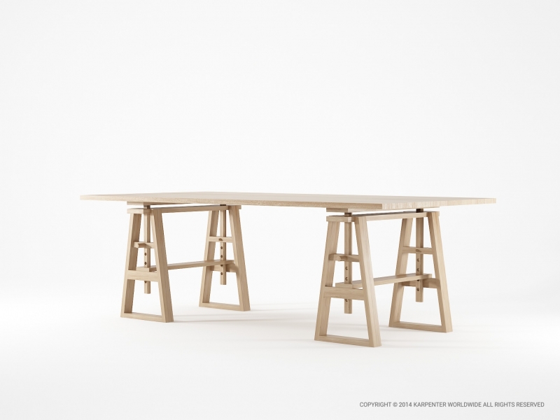 42_131 Обеденный стол Karpenter Trestle - Вид №1