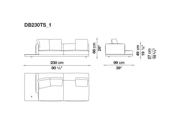 Кожаный диван B&B Italia док ARCH-00106863 - Вид №57