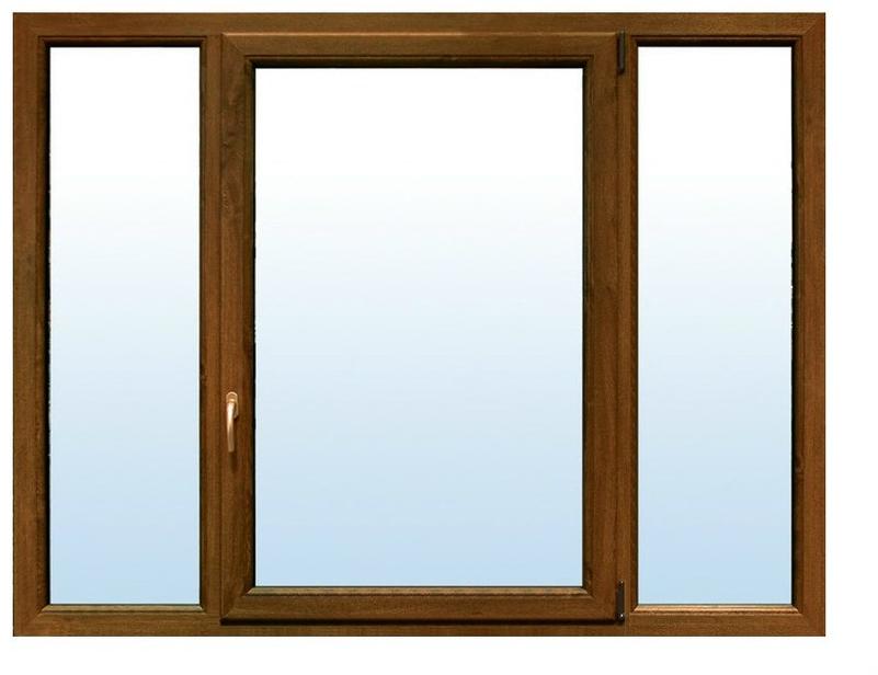 Agostinigroup Распашное окно с дверцей из ПВХ sun-id-1362993 - Вид №2