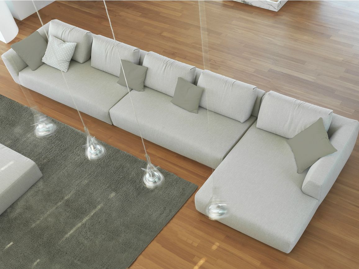 Секционный тканевый диван с полуостровом BODEMA Anyway ARCH-00066070 - Вид №6