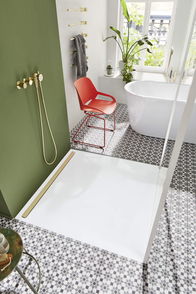 Душевой поддон KALDEWEI Сталь эмалированная 2629 270 теплый серый 85 2629270 - Вид №5