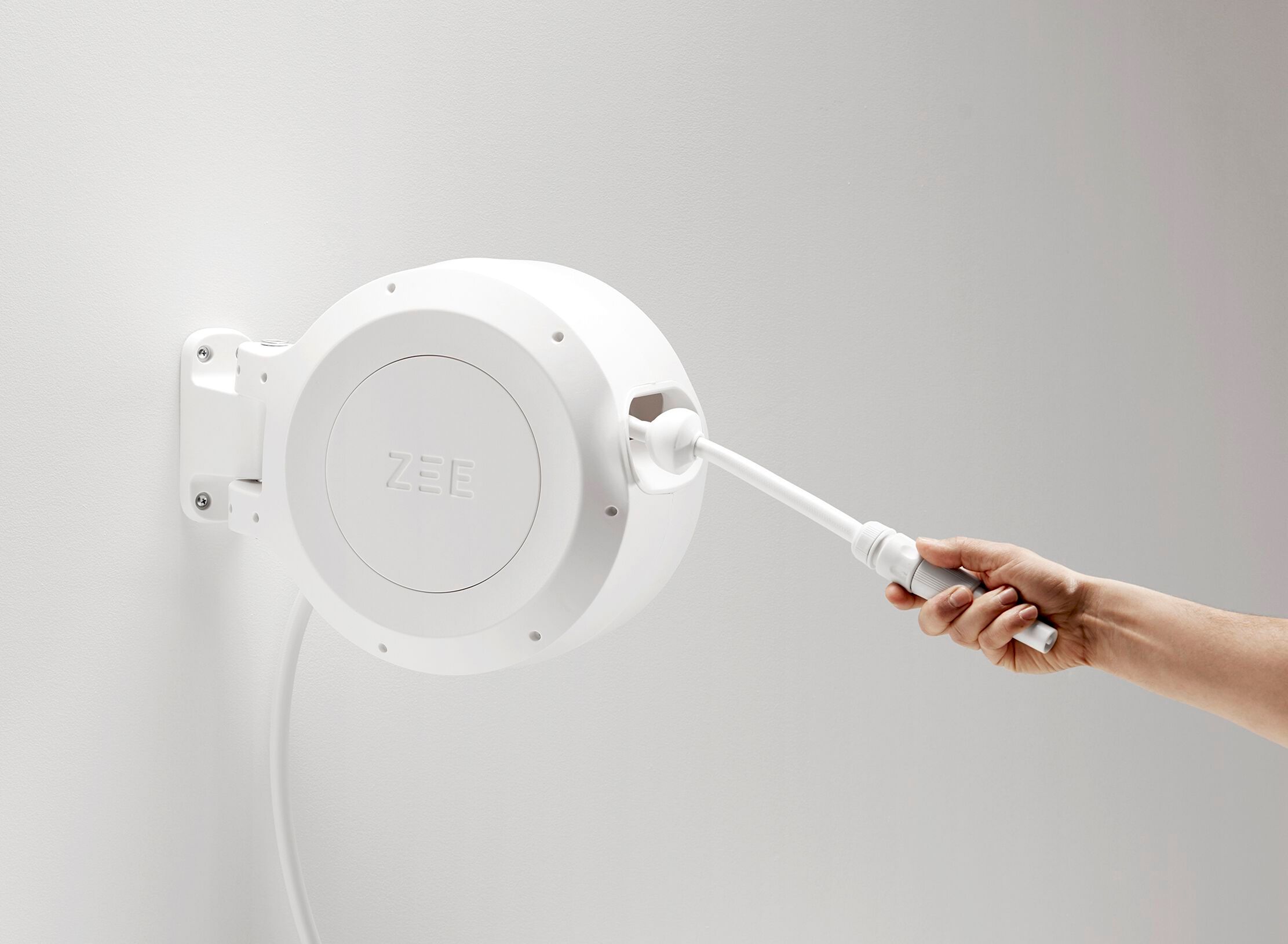 Пластиковая катушка шланга Mirtoon MIRTOON 10M WHITE ARCH-00015994