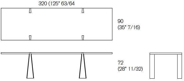Agapecasa Прямоугольный деревянный стол Incas sun-id-1389975 - Вид №2