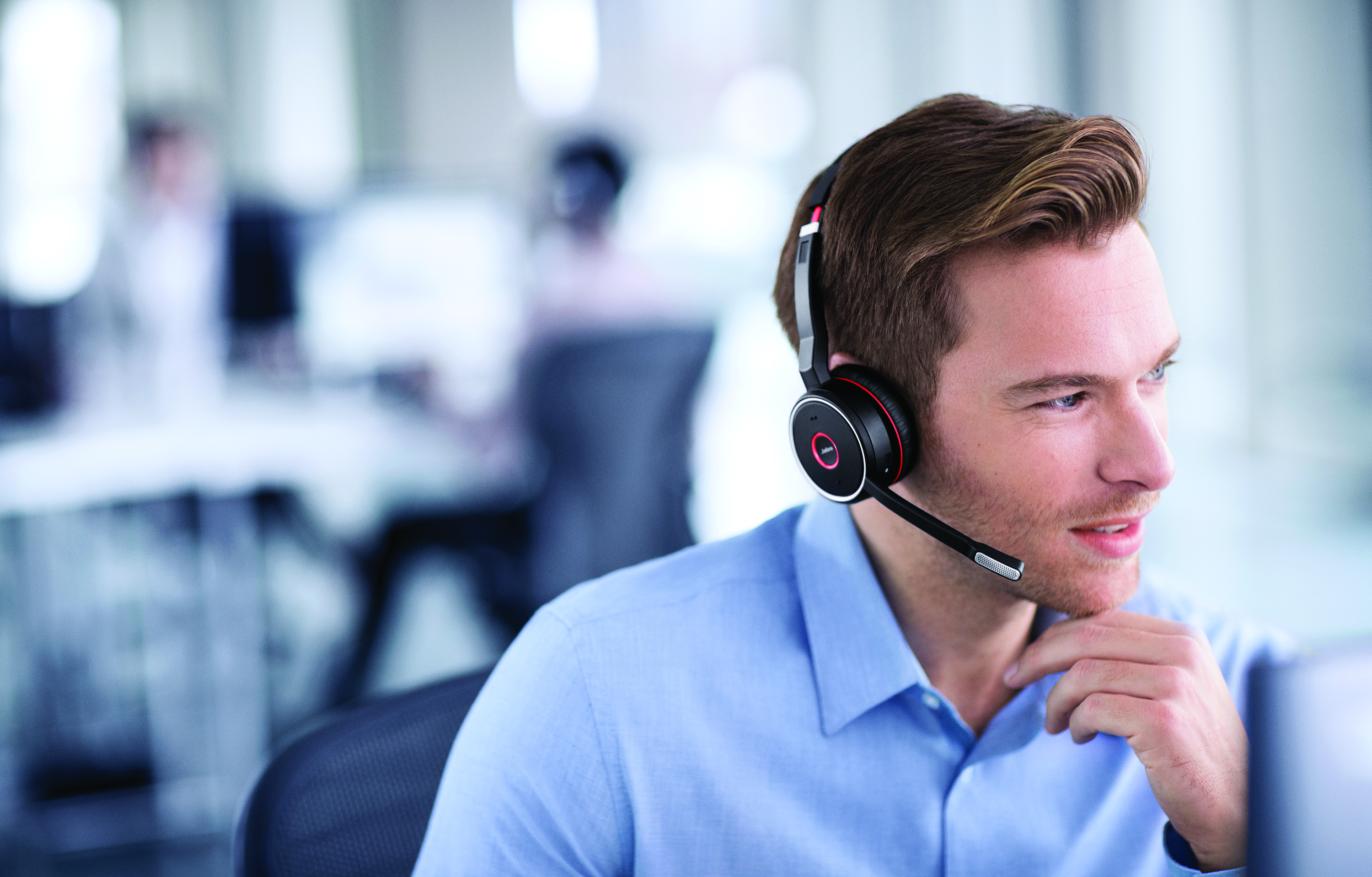 7599-838-199 evolve 75 stereo uc, charging stand & link 370 Jabra Santreyd  - Вид №29