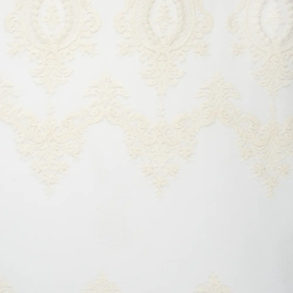 Тюль с вышивкой «Султан» сетка 290 см цвет кремовый ELIT HOME STLM-2209609 - Вид №1