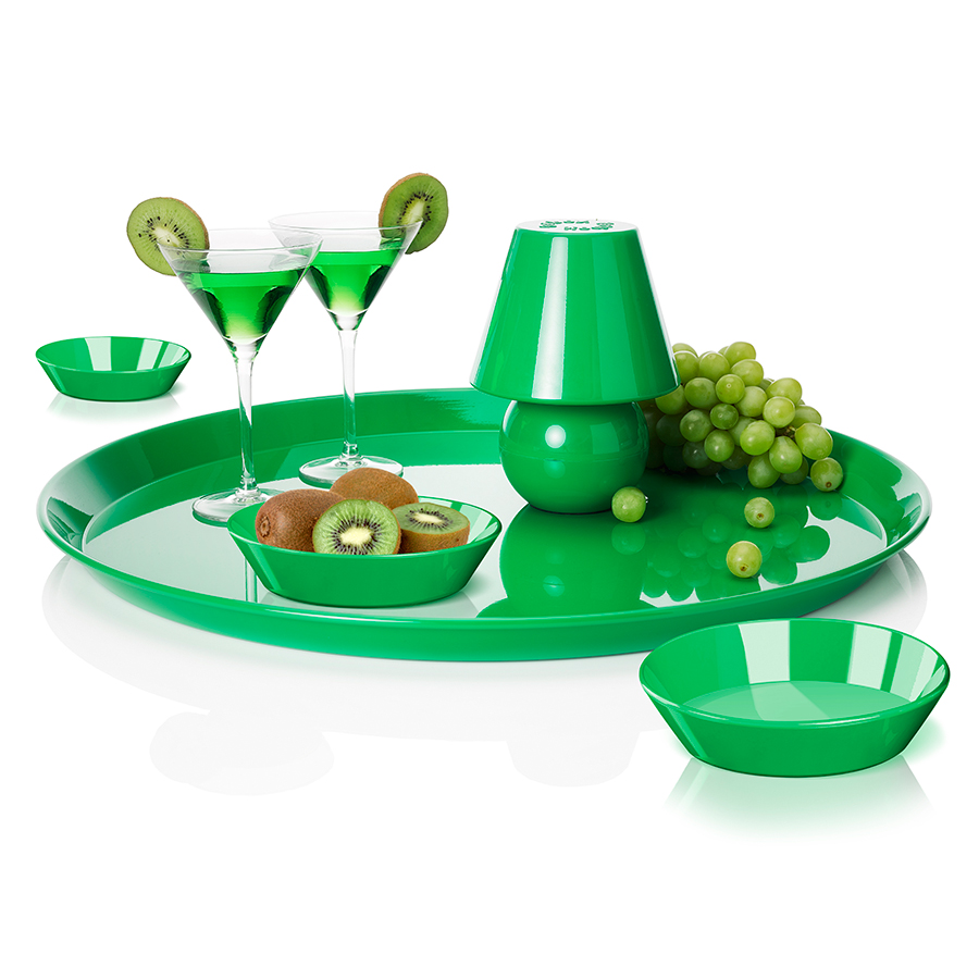 Поднос с лампой Snacklight, зеленый Fatboy 100556 - Вид №3