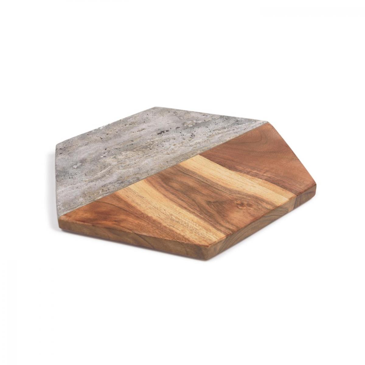 106398 Сервировочная доска из дерева и камня La Forma Sinai 