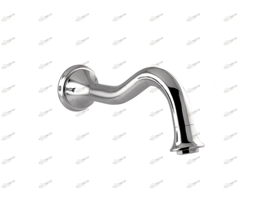 065034.000.00 Стенной излив Золото 24К Mestre 