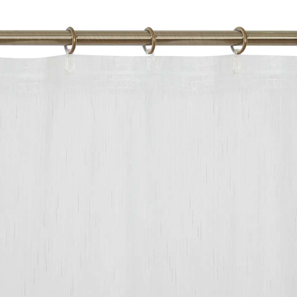 Тюль на ленте Feri 300x280 см цвет серебро MIAMOZA STLM-2088308 - Вид №6