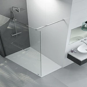 Душевой поддон трапеция левосторонняя MUNA 130х90 см