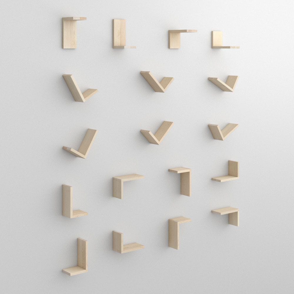 Полка из массива дерева Vitamin Design CIPO ARCH-00117881 - Вид №3