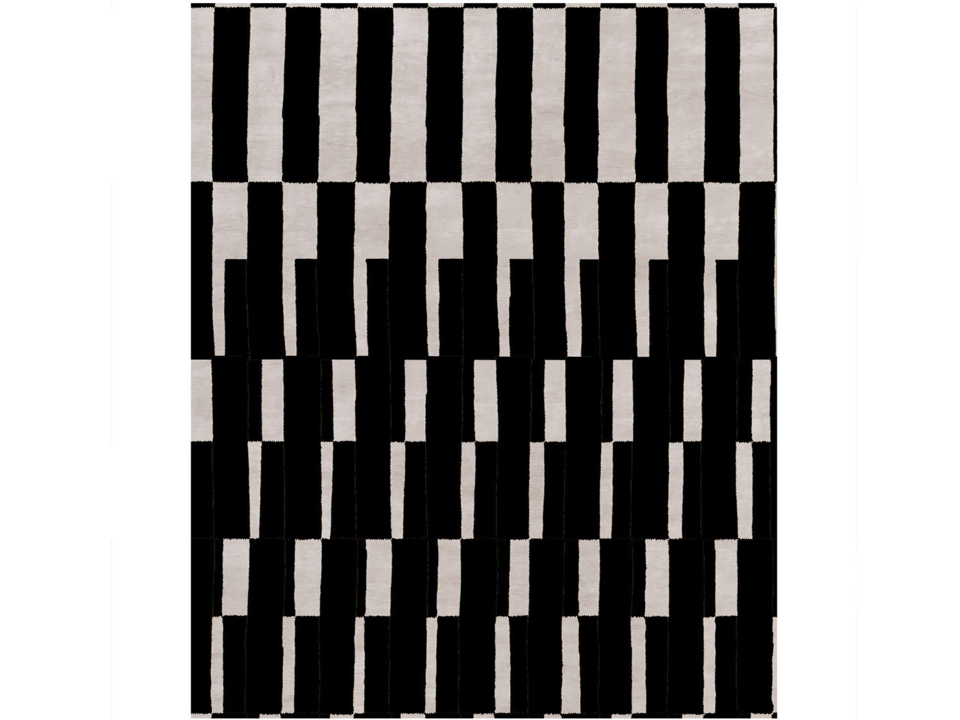 Прямоугольный ковер ручной работы из шерсти BY IIND STUDIO VILLAPUTZO ARCH-00029905 - Вид №1