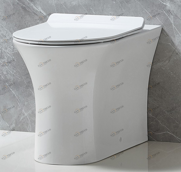 Унитаз приставной безободковый BelBagno ANCONA Приставной унитаз напольный Белый BELBAGNO Ancona Китай