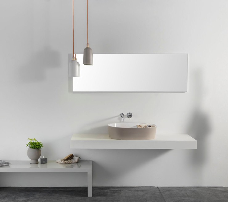 comp_stepbgr Накладная раковина на столешницу  прямоугольная Ex.T  - Вид №4