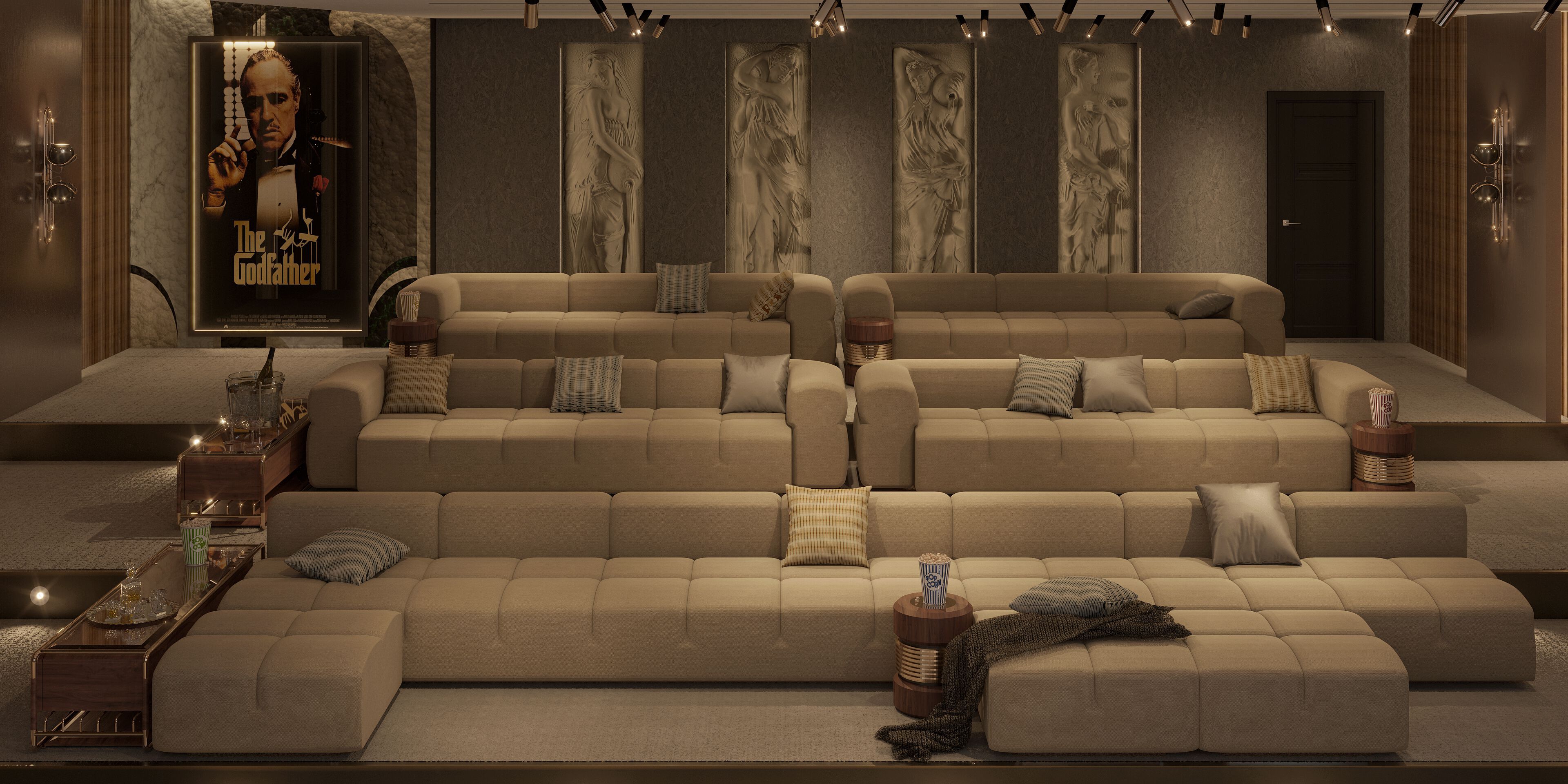 Ткань диван Essential Home QUBE ARCH-00123812 - Вид №7