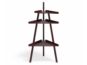 Отдельно стоящий деревянный книжный шкаф