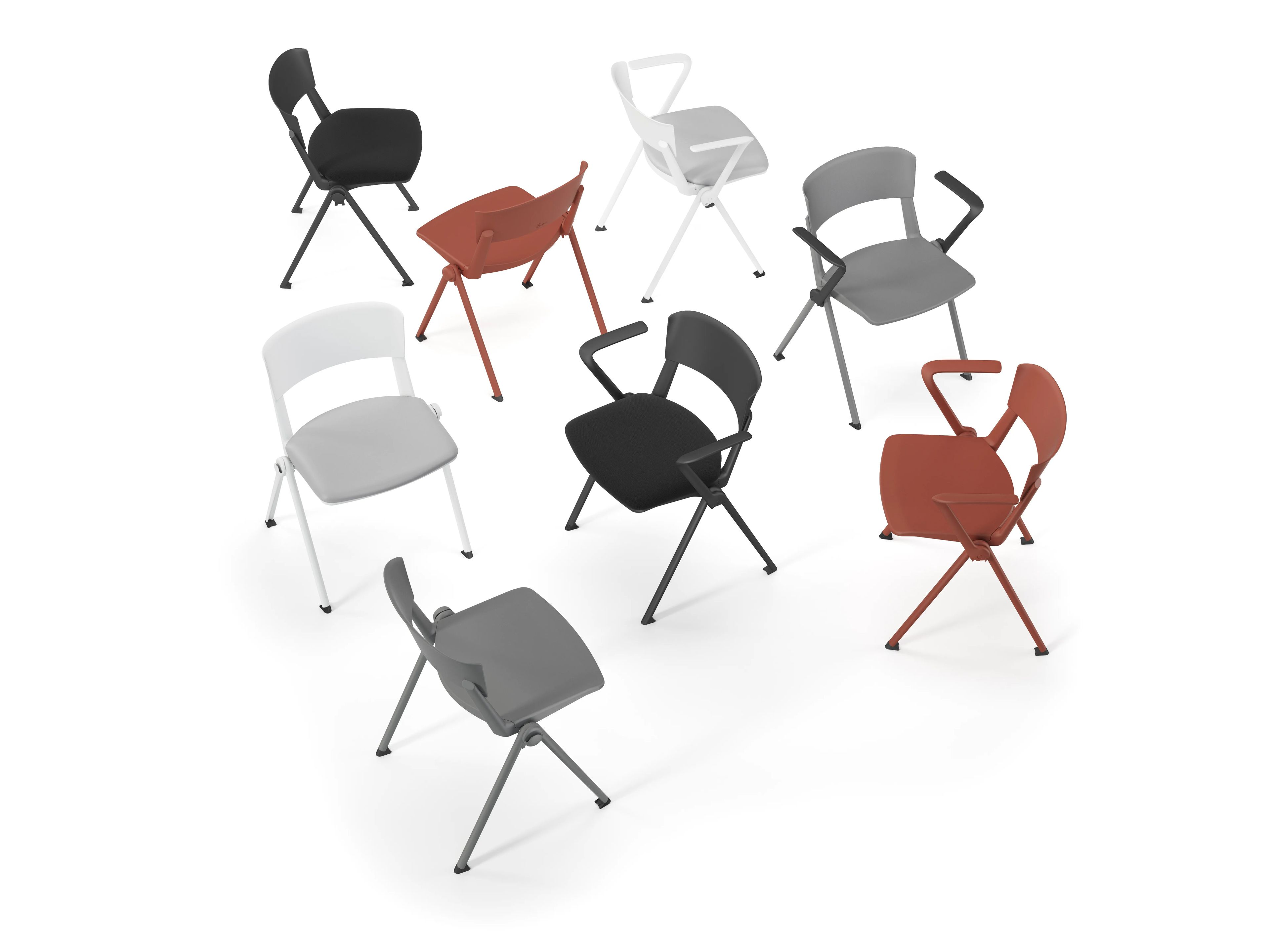 Стул для конференций из полипропилена с подлокотниками SITLOSOPHY® Yugen ARCH-00147976 - Вид №3