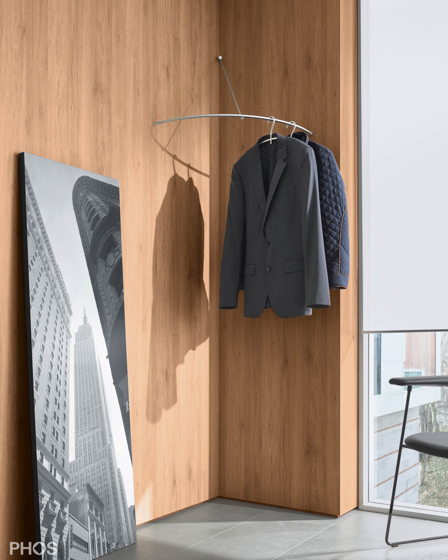 G500VW Угловой шкаф изогнут в четверть круга, радиус 50 см. PHOS  - Вид №1