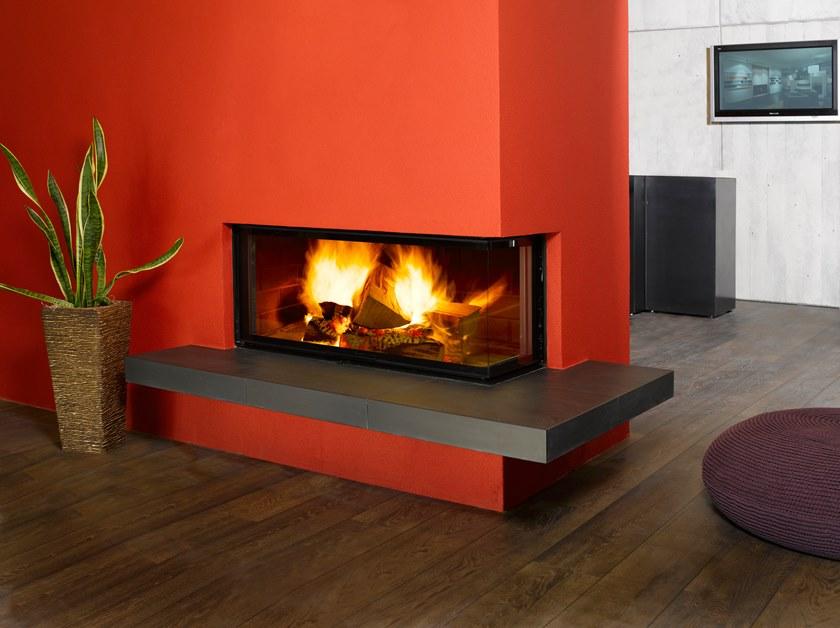 RÜEGG Угловой стальной дровяной камин с панорамным остеклением Classic line sun-id-1401982 - Вид №28