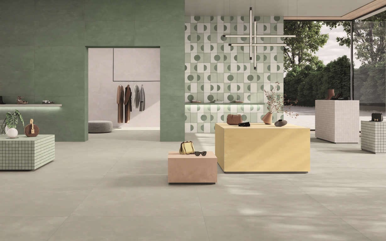 Пол / керамогранит с эффектом смолы Ceramiche Caesar Join ARCH-00090193 - Вид №3