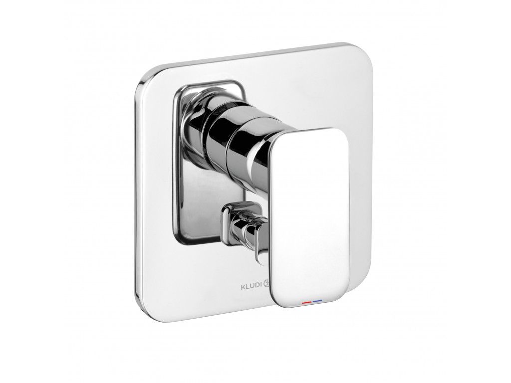 496500575 встраиваемый смеситель для ванны и душа KLUDI E2 хром 