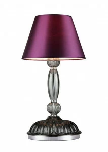 Настольная лампа ST Luce Giliegio SL638.044.01 ST LUCE ИНТЕРЬЕРНЫЕ 080071 Прозрачный;фиолетовый
