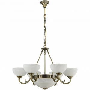 Подвесная люстра Freya Herbert FR2012-PL-09-BZ FREYA ДИЗАЙНЕРСКИЕ, HERBERT 186126 Белый