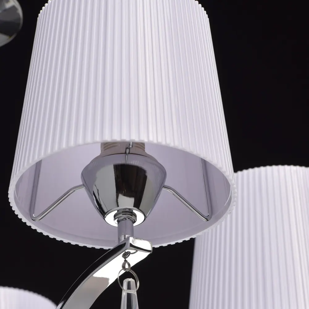 Люстра подвесная "Прато" 5 ламп 10 м2 цвет хром/сиреневый MW-Light STLM-2086309 - Вид №5