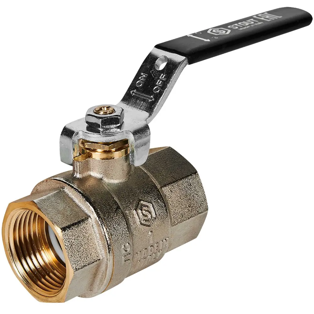 Шаровой кран STOUT DN25 для систем водоснабжения и отопления 89395497 STLM-1357103