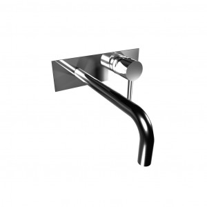 68539 / 22PR Встраиваемый смеситель для раковины с изливом 220 мм и тарелкой. Bongio On