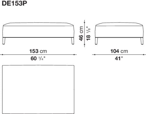 Угловой диван из ткани Maxalto Dives Soft ARCH-00042072 - Вид №15