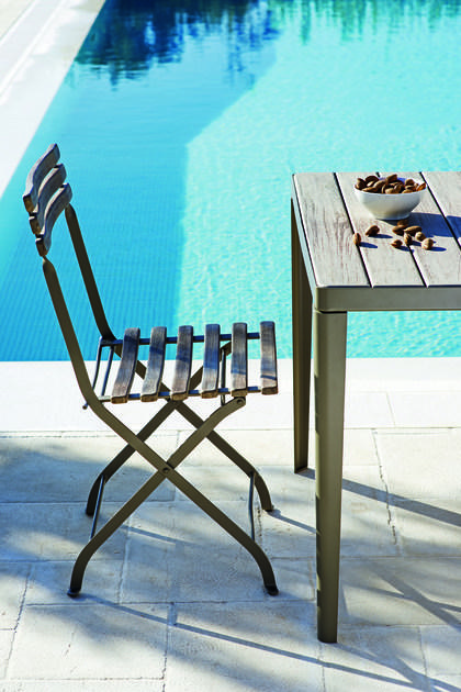 Ethimo Складной садовый стул из тикового дерева Laren sun-id-1506696 - Вид №3