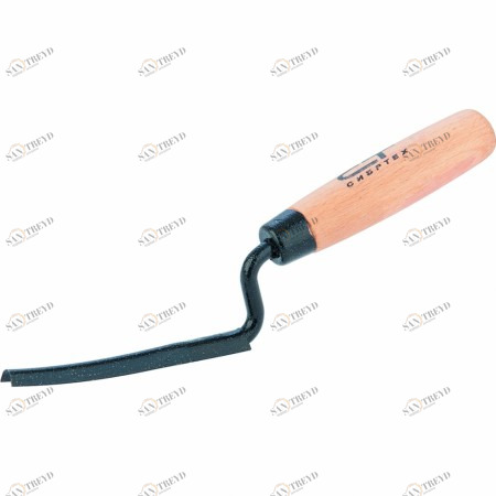 Расшивка каменщика для внешних швов 10мм полукруглая буковая ручка СИБРТЕХ Stayer 12358