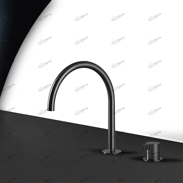 Смеситель для раковины TOOX TXQ32C карбон Radomonte