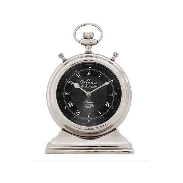 Часы Alain S от Eichholtz EICHHOLTZ ДИЗАЙНЕРСКИЕ, EICHHOLTZ 062401 Хром;черный  - Вид №2